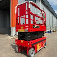 Platform Lift Gunting Otomatis Tipe XTMG 320KG 3-12 Meter untuk Pengangkatan Material di Bengkel