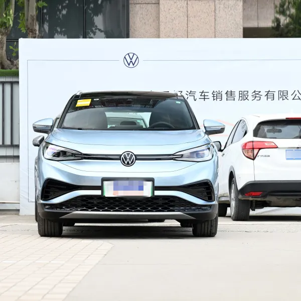 2022 Volkswagen ID4 crozz PURE new energy electric vehicle 5 seat suv with sunroof China vision for Resell shipped BY train