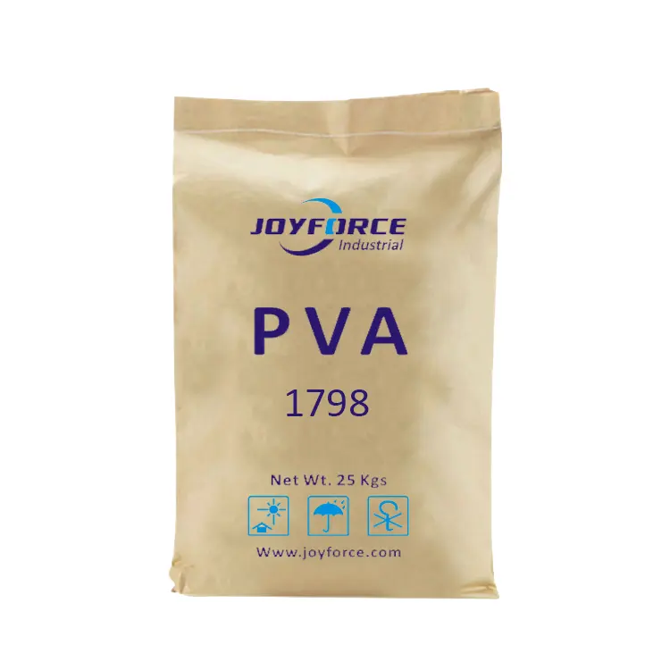 Joyforce Pvoh顆粒PvaBp 26 Pva1798 PVAc乳液中のビニールアルコール