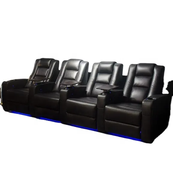 Пользовательская Многофункциональная Мебель для комнаты кожаные стулья для кинотеатра диван для кинотеатра