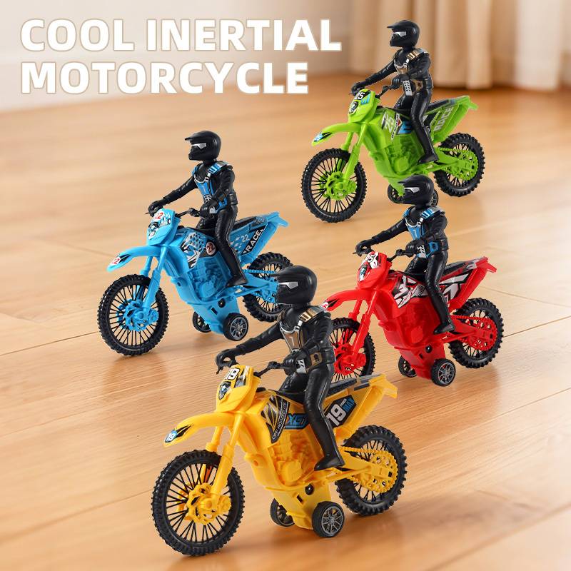 Jouet de moto à tirer en arrière - QIILU - Modèle de Moto - Mini