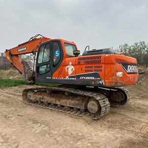 Peinture d'origine utilisée sur l'excavatrice Doosan DX225LC-9C de 22,5 tonnes. Mini-excavatrice d'occasion pas chère, grande excavatrice DOOSAN DX225 300lc DX150 DX215 en vente. - Product Image 5