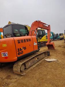 Excavatrice sur chenilles Hitachi ZX60 zx70 d'occasion, mini pelle rétro, machines en excellent état, prix bas - Product Image 5