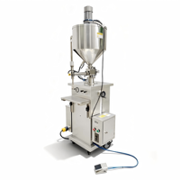 Machine de remplissage chauffante polyvalente : Remplissez facilement le miel, le sirop, la lotion, la mayonnaise et les adhésifs