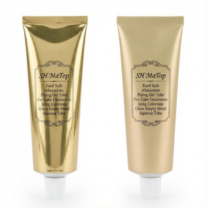 Tube en aluminium vide pliable pour l'emballage de lait concentré, de pâte à <span class=keywords><strong>tartiner</strong></span> au chocolat, de sauce sucrée, recyclable - Product Image 4