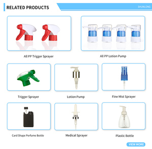 Cabezal rociador de plástico personalizado 24/410 28/410, rociador de niebla continua, mini bomba rociadora de gatillo para alcohol - Product Image 5