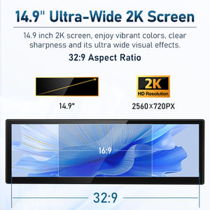 Lecteur multimédia vidéo GPS de voiture STWEI 14,9 pouces pour Série 3 E90 2006-2013, stéréo 4G WiFi Carplay Android Auto Navigation Head - Product Image 5