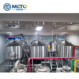 กาต้มน้ำสแตนเลสสำหรับ1000L ต้มเบียร์อุปกรณ์เชิงพาณิชย์ mash Tun 3ลำความจุ2000L สำหรับการผลิตเบียร์ - Product Image 5