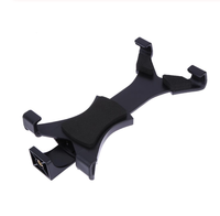 Support universel pour tablette, pince de fixation pour téléphone, support de fixation avec vis de 1/4 pouce, réglable de 58 à 185 mm pour iPad iPhone