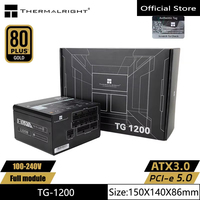 Fuente de Alimentación Profesional para PC de Alibaba: Thermalright 1200W TG-1200 80+ Gold Modular PSU, Oferta Especial por Tiempo Limitado