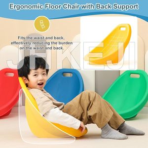 OEM Children's <b>Rocking</b> <b>Chair</b> Plastic Lightweight Stackable Sensory Integration Seat For Kids 3-6 Years Old - Product Image 3