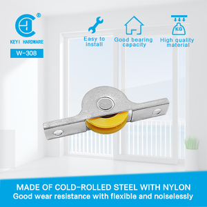 Hot-bán W308 sắt ròng rọc Con lăn cửa sổ phụ kiện cửa nhôm cửa sổ con lăn Trung Đông thị trường cửa sổ <span class=keywords><strong>Sash</strong></span> ròng rọc - Product Image 3