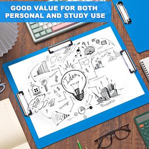 "4 gói" Bảng vẽ clipboard vẽ ngang Clip sinh viên và đồ dùng văn phòng của giáo viên có thể clip vẽ Sổ ghi chép - Product Image 6