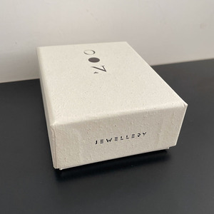 الراقية احباط ختم شعار جامدة تصغير مربع كرتون علب للمجوهرات مخصص جامدة ورق مقوى تغليف المجوهرات - Product Image 3