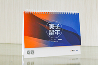 Conception personnalisée de style traditionnel 12 planificateur mensuel impression calendrier d'affaires pour calendrier de table d'entreprise
