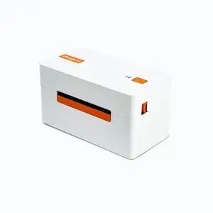 Uyin stiker gratis pengiriman label printer 80mm termal cetak mesin cetak kode batang pembuat label Mini Portable penerimaan printer