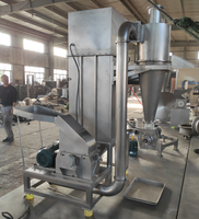 Moulin à marteaux en acier inoxydable broyeur de poudre d'épices sèches poivre noir piment séché miller broyage pulvériser machine