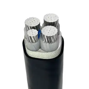 20kv medium voltage aluminium armoured cable 3x185 95 mm 150mm aluminium cable 34.5 kv rated 3-core al cable