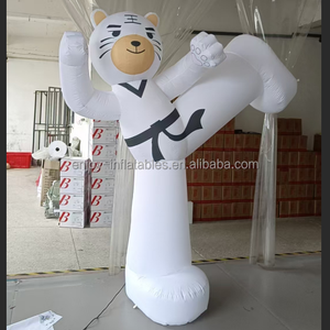 Reclame Opblaasbare Pop Op Maat Logo Gedrukt Opblazen Karate Schoppen Jongen Opblaasbare Taekwondo Meisje Voor Reclame Verkoop - Product Image 6