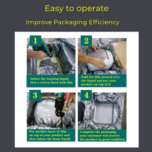 Espuma en el lugar productos químicos A y B espuma química <span class=keywords><strong>pu</strong></span> expandible para embalaje - Product Image 4