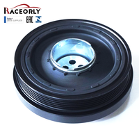 RACEORLY 11237823191 11237797995 Poulie d'amortisseur de vilebrequin pour BMW Série 5 E60 520d N47D20A N47D20C 2.0D 2007-2009