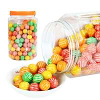 Vente en gros Bonbons gommeux sains chinois exotique aigre doux gomme à bulles pastèque fruits aromatisés en vrac bonbons au chocolat emballage