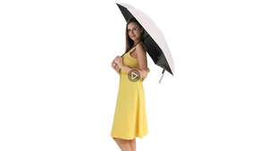 Pas cher personnaliser manuel voyage personnalisé impression logo petite marguerite ombre portable soleil femmes pliable 3 fois parapluies pour la pluie - Product Image 6