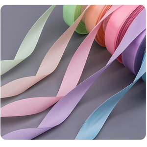 <span class=keywords><strong>Ruban</strong></span> en satin de 20 mm de largeur, simple face, 100% polyester, pour emballage cadeau, décoration de mariage, artisanat, bricolage, fournitures de fête - Product Image 4