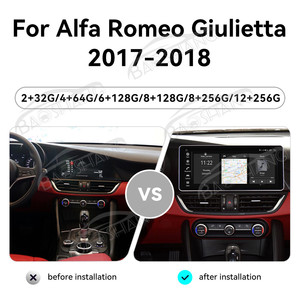 Autoradio Baoshang Android 15 CarPlay per <span class=keywords><strong>Alfa</strong></span> <span class=keywords><strong>Romeo</strong></span> <span class=keywords><strong>Giulietta</strong></span> 2017-2018 Lettore Multimediale con Schermo Touch Navigazione GPS DSP - Product Image 2