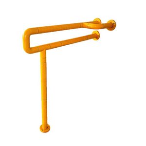 Barre d'appui pliable en forme de U Qianlong en acier inoxydable antidérapante pour la sécurité dans la salle de bain des personnes âgées et handicapées - Product Image 2