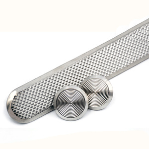 Tira de pavimentación de guía ciega antideslizante, pernos indicadores táctiles de acero inoxidable 304, pernos de carretera para paseos laterales públicos, indicadores táctiles - Product Image 2