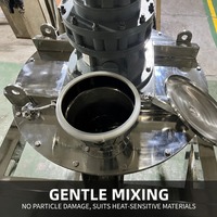 Mélangeur conique automatique pour poudres, équipement de mélange pour pigments, colorants, noir de carbone, bentonite, granulés fins