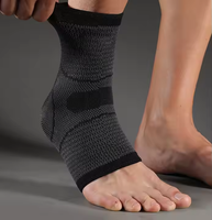 Manchons de soutien de cheville en coton et nylon, protection sportive, élastique, compression, respirant, tricoté