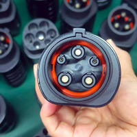 Connecteurs EV standard américains 16A/32A, adaptateur de charge pour véhicule électrique, type 1 et type 2, prises et fiches J1772, chargeur EV convertible
