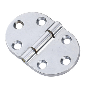 Charnières en alliage de zinc argentées pour portes de placards pliantes, matériaux de fabrication de sacs et bagages - Product Image 5