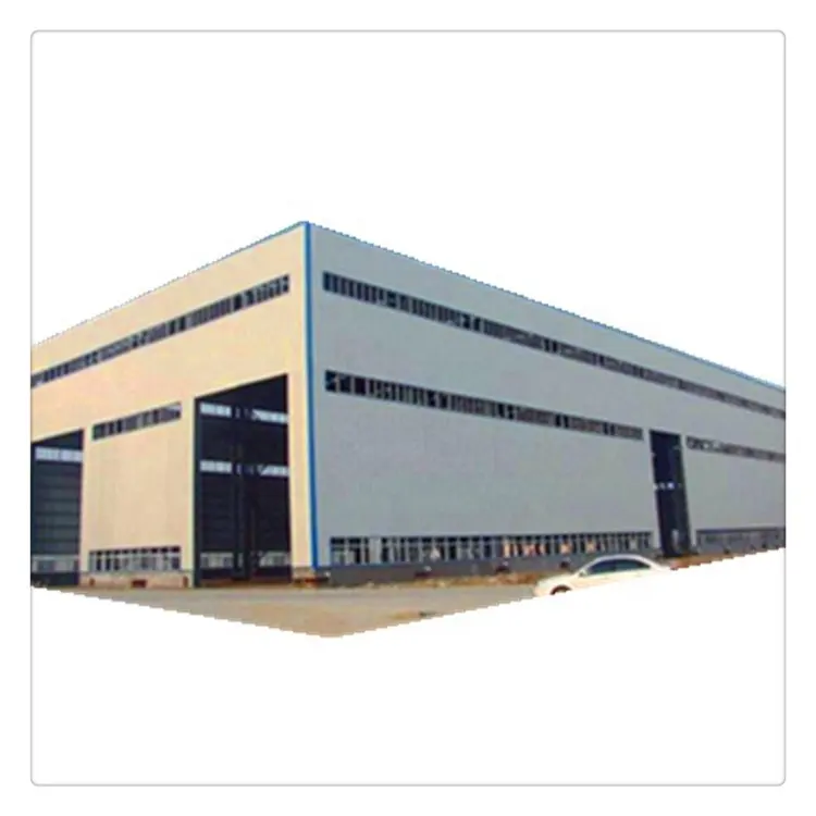Low cost Prefabricated Structural Steel Building Industrial Warehouse Shed Steel Structures Raw Material Supply