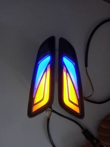 ไฟเลี้ยวหน้าแบบ LED สำหรับรถสกู๊ตเตอร์ Piaggio <span class=keywords><strong>Vespa</strong></span> <span class=keywords><strong>Sprint</strong></span> <span class=keywords><strong>150</strong></span> Primavera 50 รุ่น VIRTU Winker Lamp License - Product Image 5