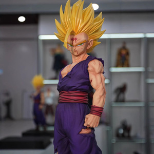 Figurines de collection <span class=keywords><strong>Dragon</strong></span> <span class=keywords><strong>Ball</strong></span> Super Saiyan Son Gohan <span class=keywords><strong>extra</strong></span> grandes, décorations de personnage de dessin animé, décorations de bureau - Product Image 4