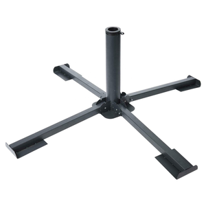 19-32mm kutup kullanımı şemsiye büyük standı Metal katlanabilir bahçe şemsiyesi baz şemsiye güneş gölge - Product Image 1