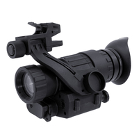 Perangkat Penglihatan Malam Digital PVS-14 yang Ditingkatkan Monokuler Pembesaran Optik 2X Teropong Penglihatan Malam Inframerah 850nm IR