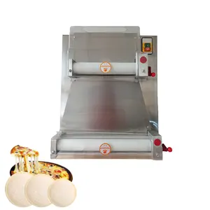 Hot sale automatic pizza dough press machine pizza dough roller and rounder with promotion price