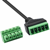 Reiner kupfer grüner 5p-Anschluss an Mini DIN 8Pin S-Video-Daten stromkabel