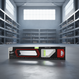 Niveau à bulle magnétique en <span class=keywords><strong>aluminium</strong></span> HERZO 1200 mm/48 pouces |   Niveau à bulles multi-bulles haute précision pour le bricolage et la construction professionnelle - Product Image 2