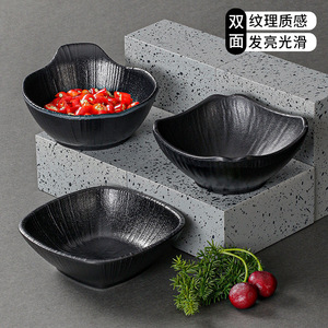 Melamine Tableware Small Bowl <b>Set</b> Irregular Shape Solid Color <b>Restaurant</b> Use Dinnerware <b>Set</b> - Product Image 5