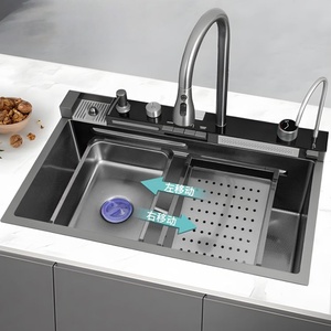 Multifunctional <b>sink</b> honeycomb embossed <b>kitchen</b> <b>sink</b> stainless steel large single bowl large basin vegetable <b>sink</b> - Product Image 3