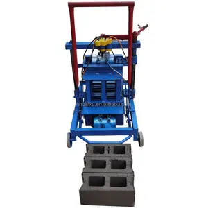 Petites machines mobiles de fabrication de briques creuses, blocs manuels, prix abordable, vente au tibet
