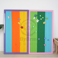 Flyfirm-Planche Velcro sensorielle interactive avec 3 bandes de couleur-Fléchette Velcro essentielle pour les enfants