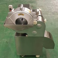 All-in-one industriële 3D-snijmachine voor groenten & fruit: snijdt, raspt en dooit in blokjes, met hoge efficiëntie en precisie