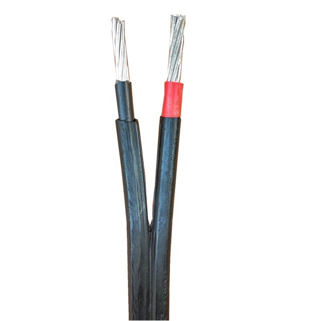 2x25 Sq.mm Aluminum Stranded Conductor PVC Insulated Overhead Single Phase Service Cable