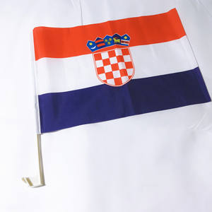 Флаг национальной страны Хорватии, флаг Республики Хорватии, флаг окна автомобиля - Product Image 6